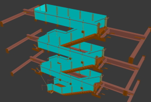 Scan-to-BIM / 3D sample drawing from East Coast CAD